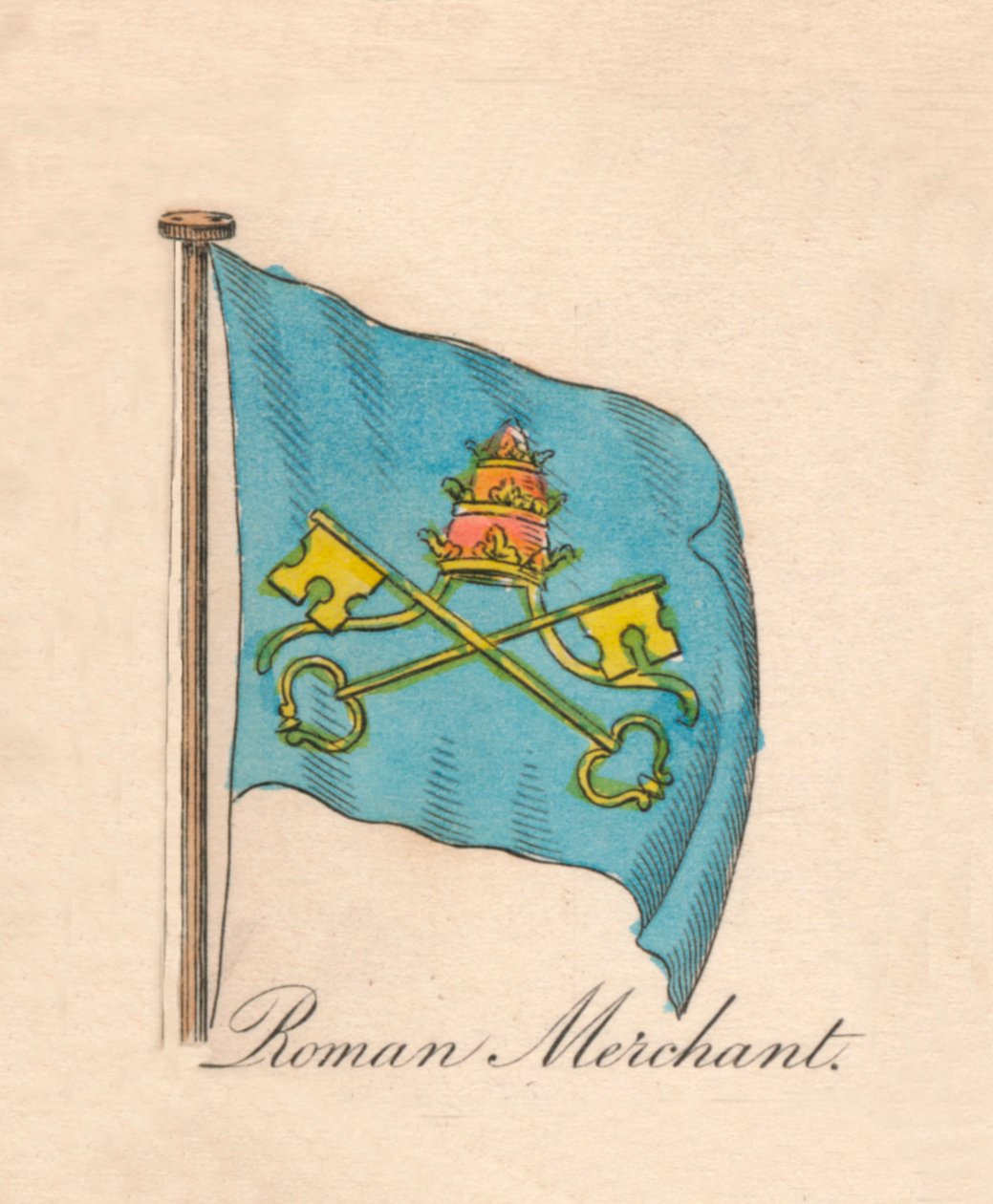 रोमन मर्चेंट, 1838 द्वारा अज्ञात
