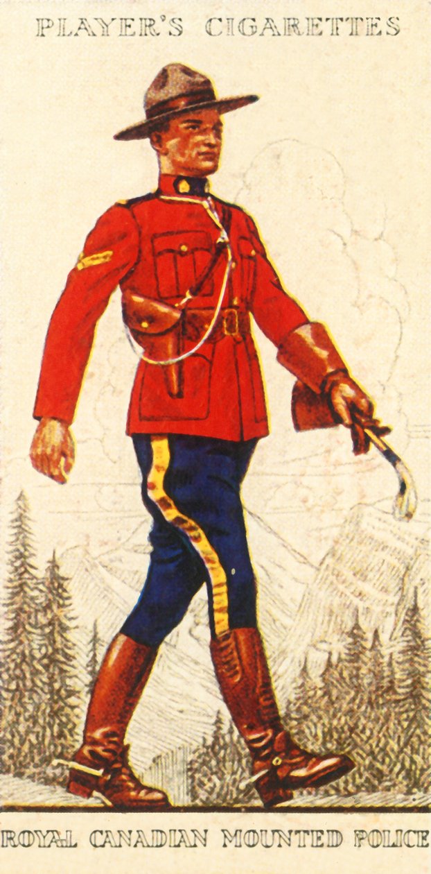 रॉयल कैनेडियन माउंटेड पुलिस, 1936। द्वारा अज्ञात