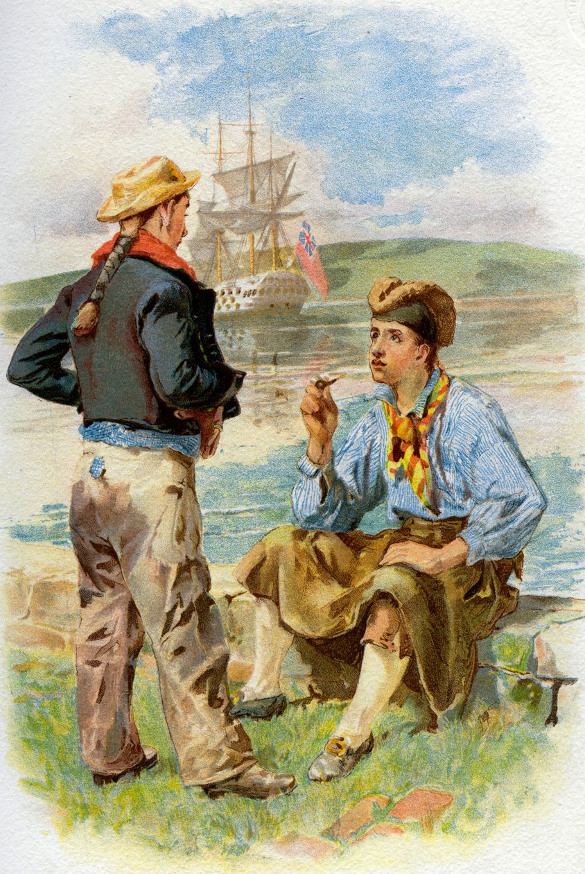 रॉयल नेवी नाविक, 18 वीं शताब्दी c1890-c1893 द्वारा अज्ञात