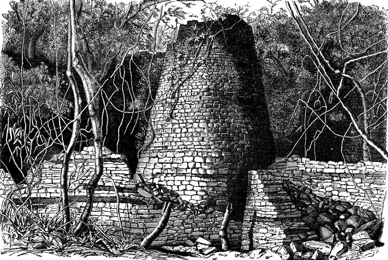 ग्रेट जिम्बाब्वे के खंडहर, अफ्रीका, 1892 द्वारा अज्ञात