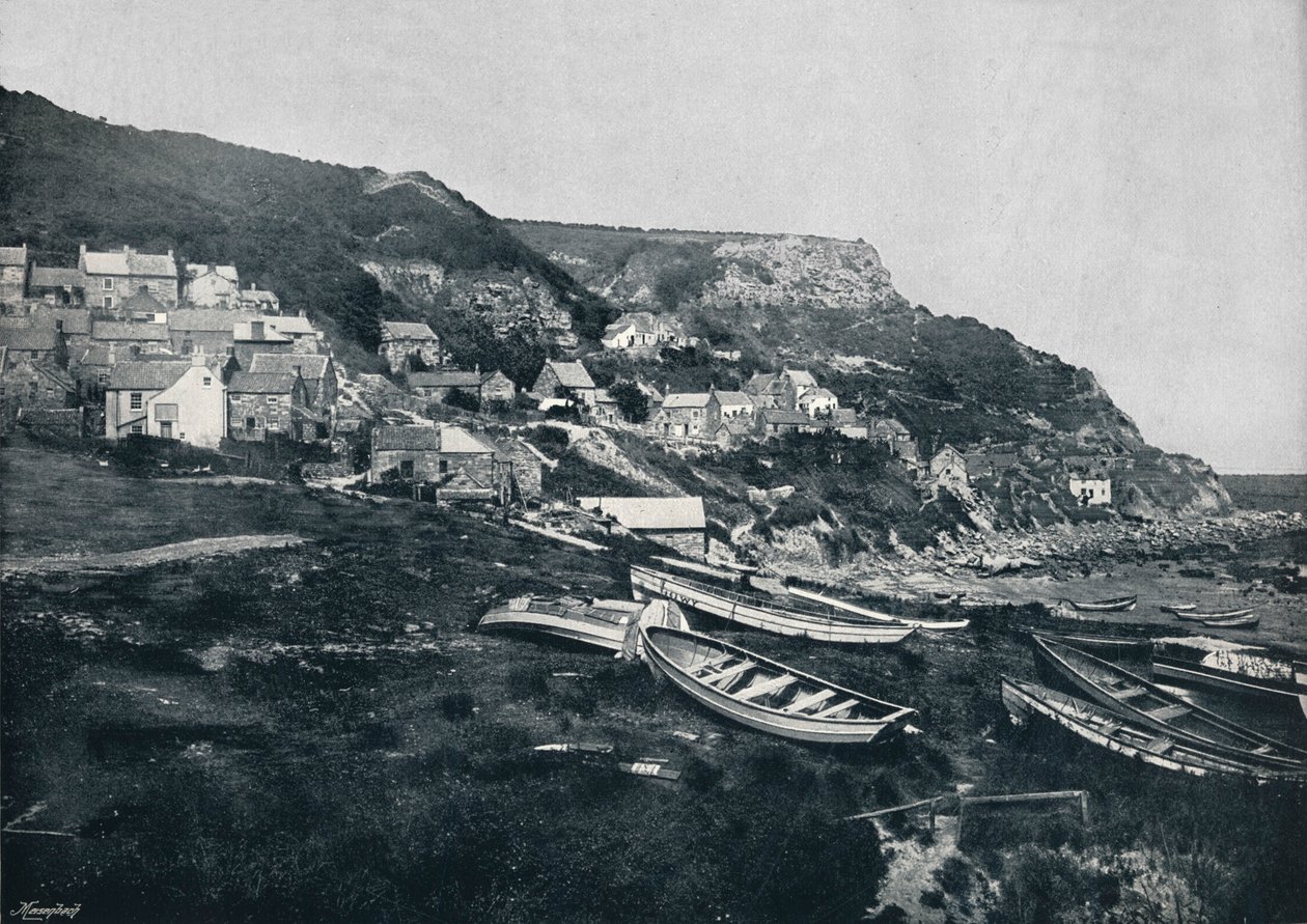 रनस्विक - द विलेज ऑन द क्लिफ्स, 1895 द्वारा अज्ञात