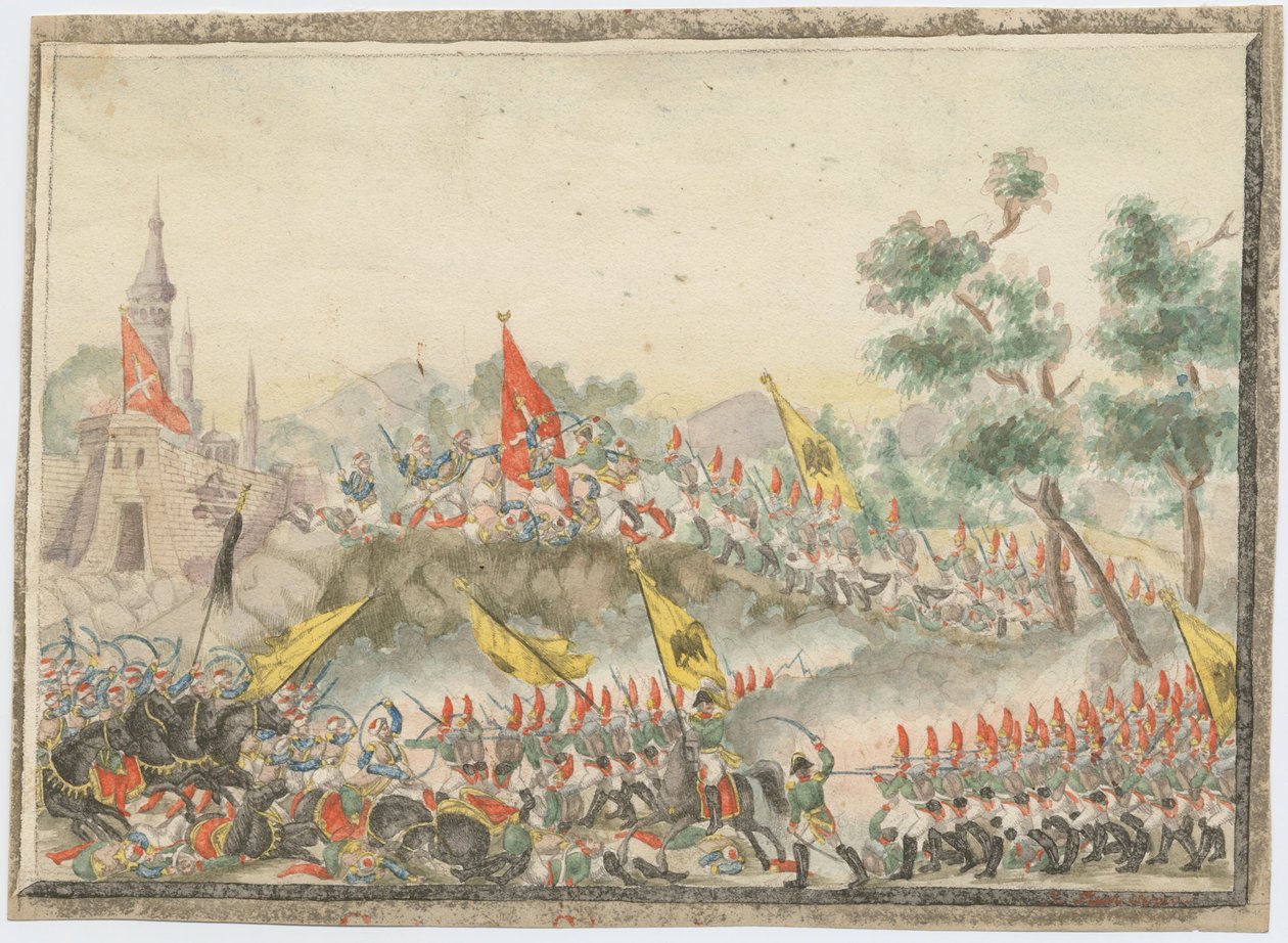 1790, 1829 में रूसी सेना ने इज़मेल किले पर कब्जा कर लिया द्वारा अज्ञात
