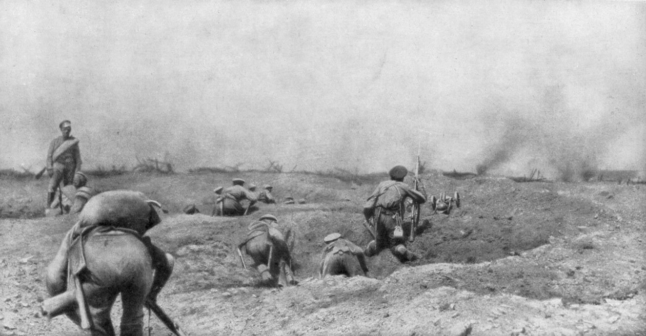 रूसी आक्रामक, डेज़िक लानी, टेरनोपिल, यूक्रेन, प्रथम विश्व युद्ध, 1 जुलाई 1917 द्वारा अज्ञात