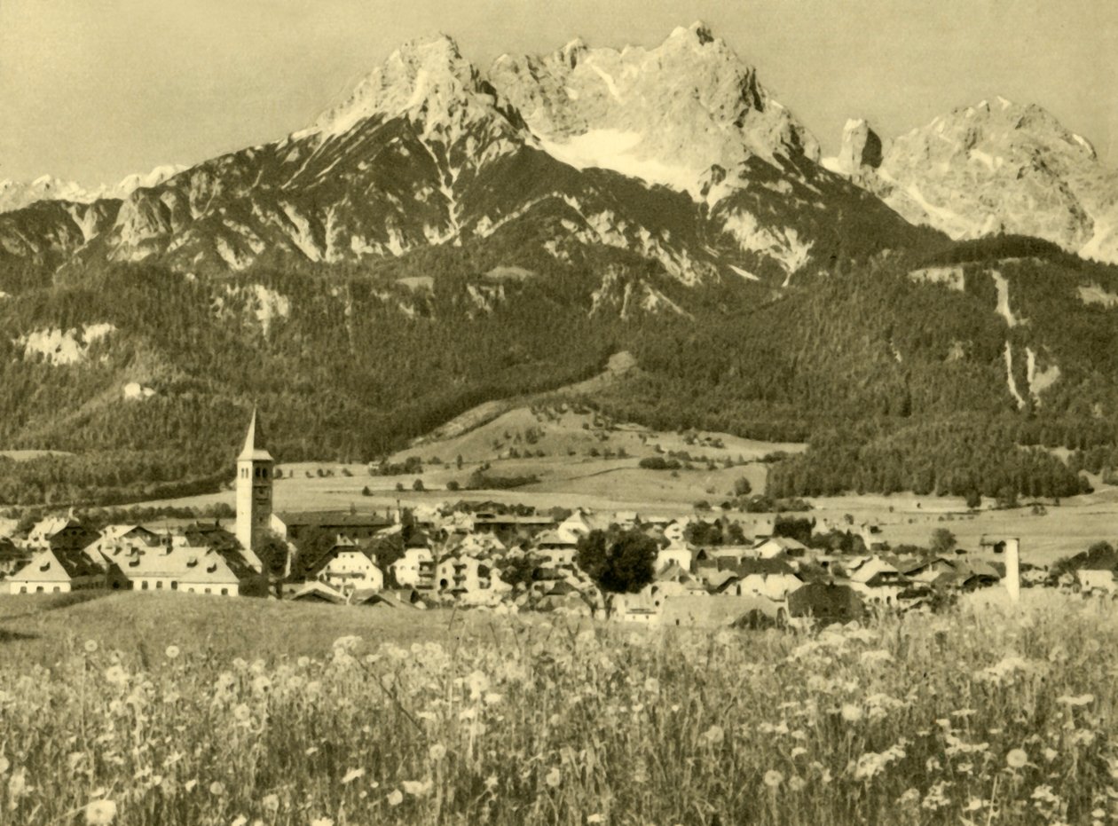 Saalfelden am Steinernen Meer, ऑस्ट्रिया, c1935। द्वारा अज्ञात