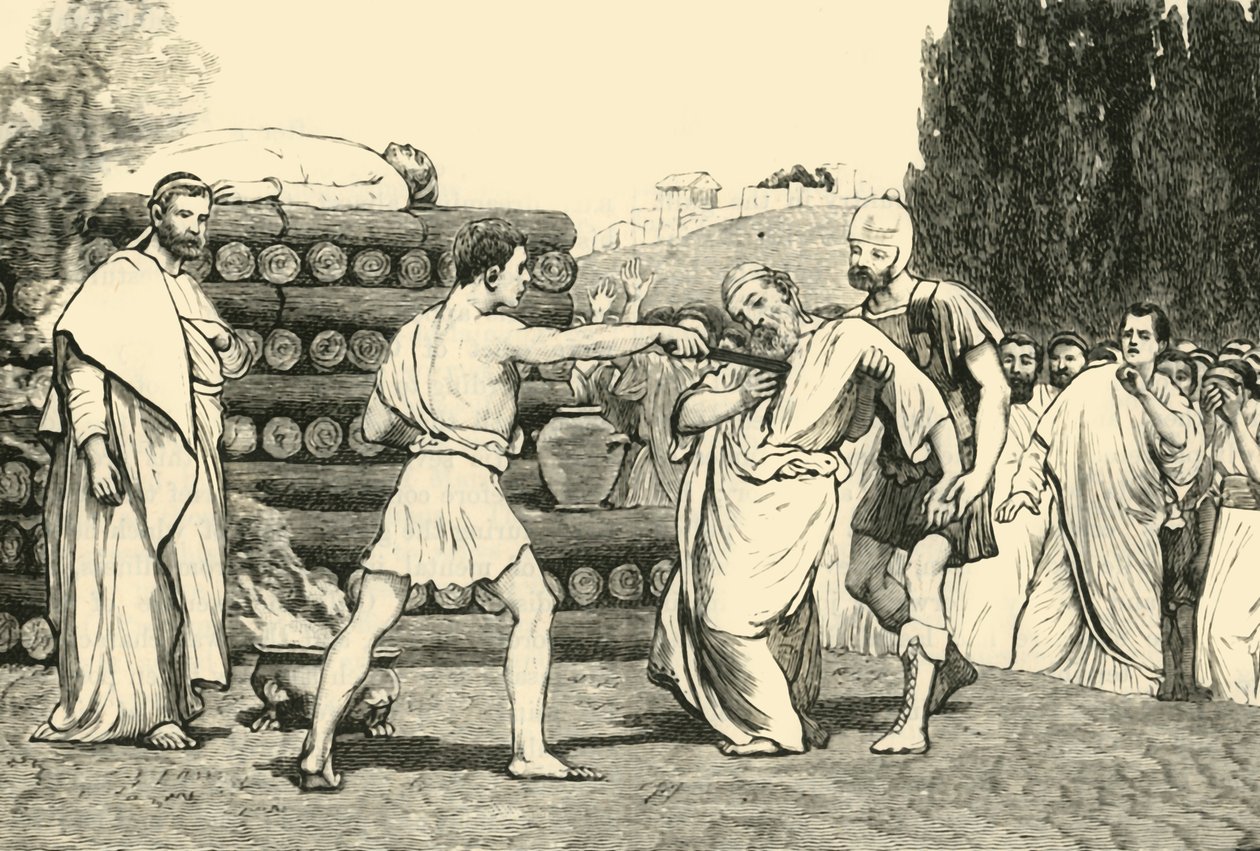 1890 डाइजेस्ट का बलिदान। द्वारा अज्ञात