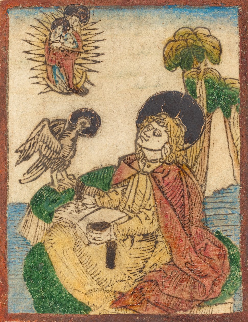 पेटमोस द्वीप पर सेंट जॉन, 14801490। द्वारा अज्ञात