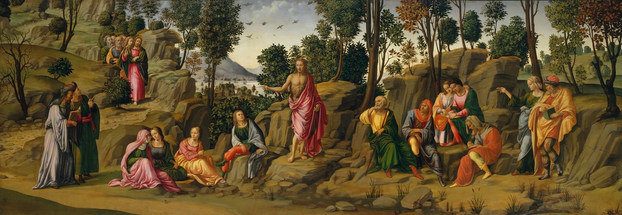 सेंट जॉन द बैप्टिस्ट बेअरिंग विटनेस, सीए। 1506-7। द्वारा अज्ञात