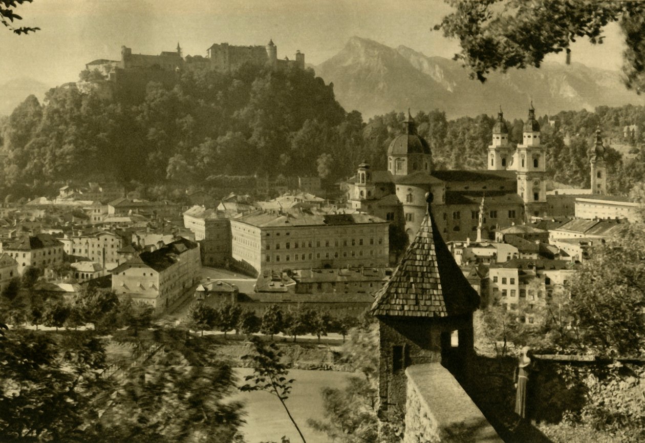 काज़ज़िनबर्ग, ऑस्ट्रिया से साल्ज़बर्ग, c1935। द्वारा अज्ञात