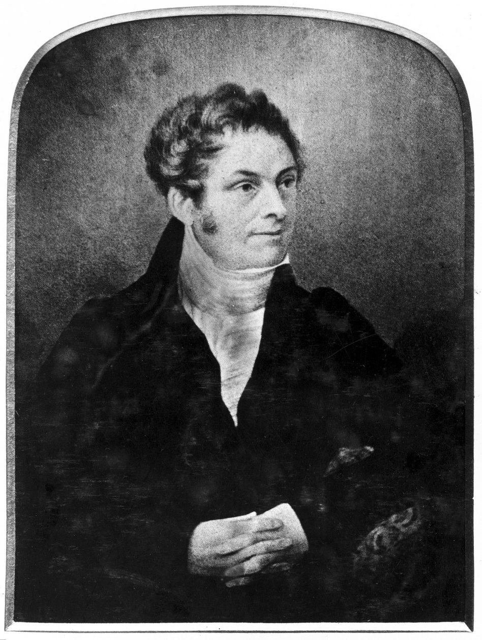 सैमुअल हॉल, इंजीनियर और आविष्कारक, c 1820s द्वारा अज्ञात