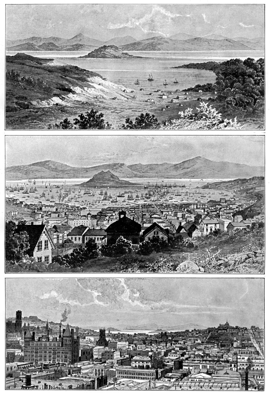 नवंबर 1848, 1858 में सैन फ्रांसिस्को और 19 वीं सदी, 1901 के अंत में द्वारा अज्ञात