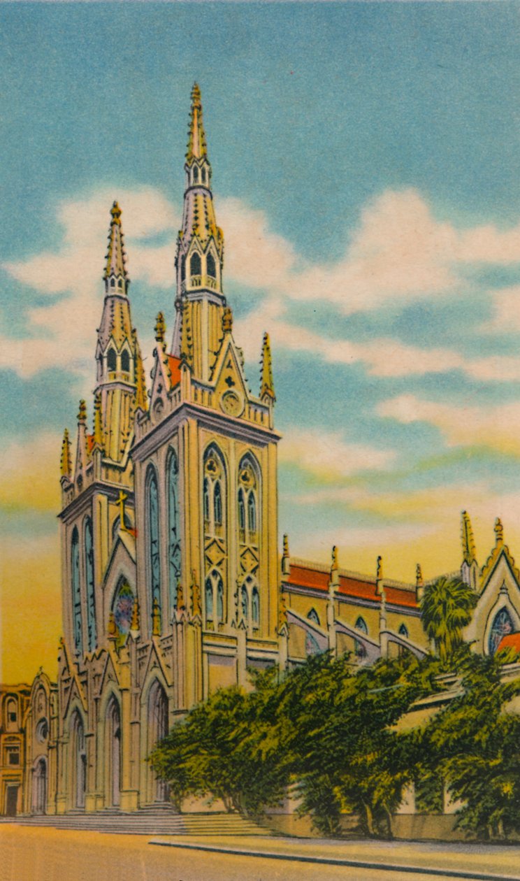 सैन रोके चर्च, बैरेंक्विला, c1940s द्वारा अज्ञात