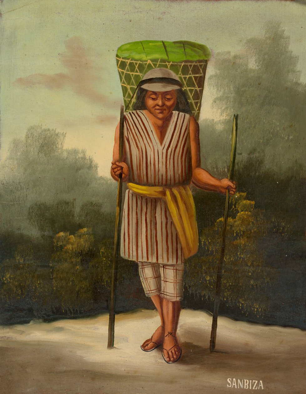 सनबिज़ा मैन, 1914 से पहले। द्वारा अज्ञात
