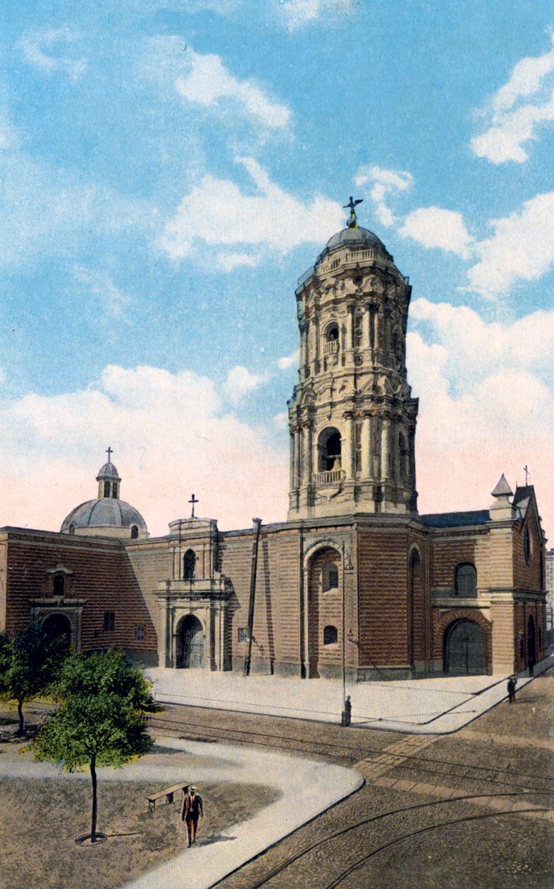 सैंटो डोमिंगो चर्च और मठ, लीमा, पेरू, 20 वीं शताब्दी की शुरुआत में द्वारा अज्ञात