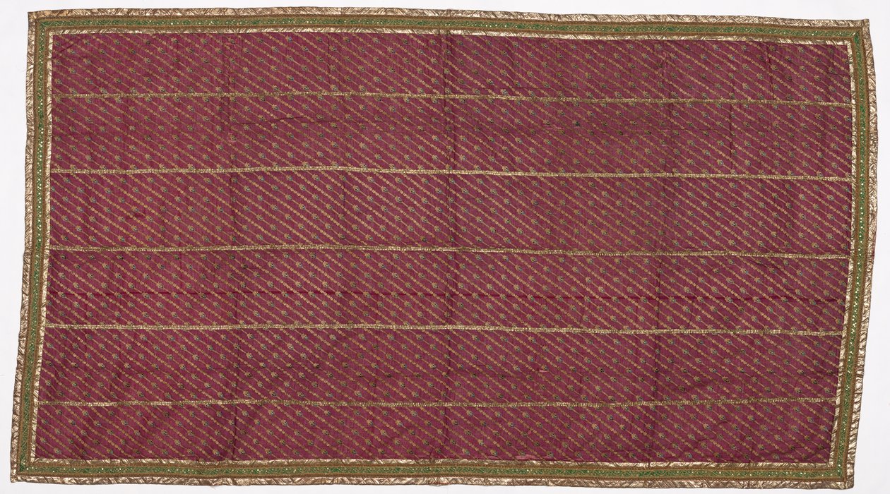 साड़ी, 1800s - 1900 के शुरू में। द्वारा अज्ञात
