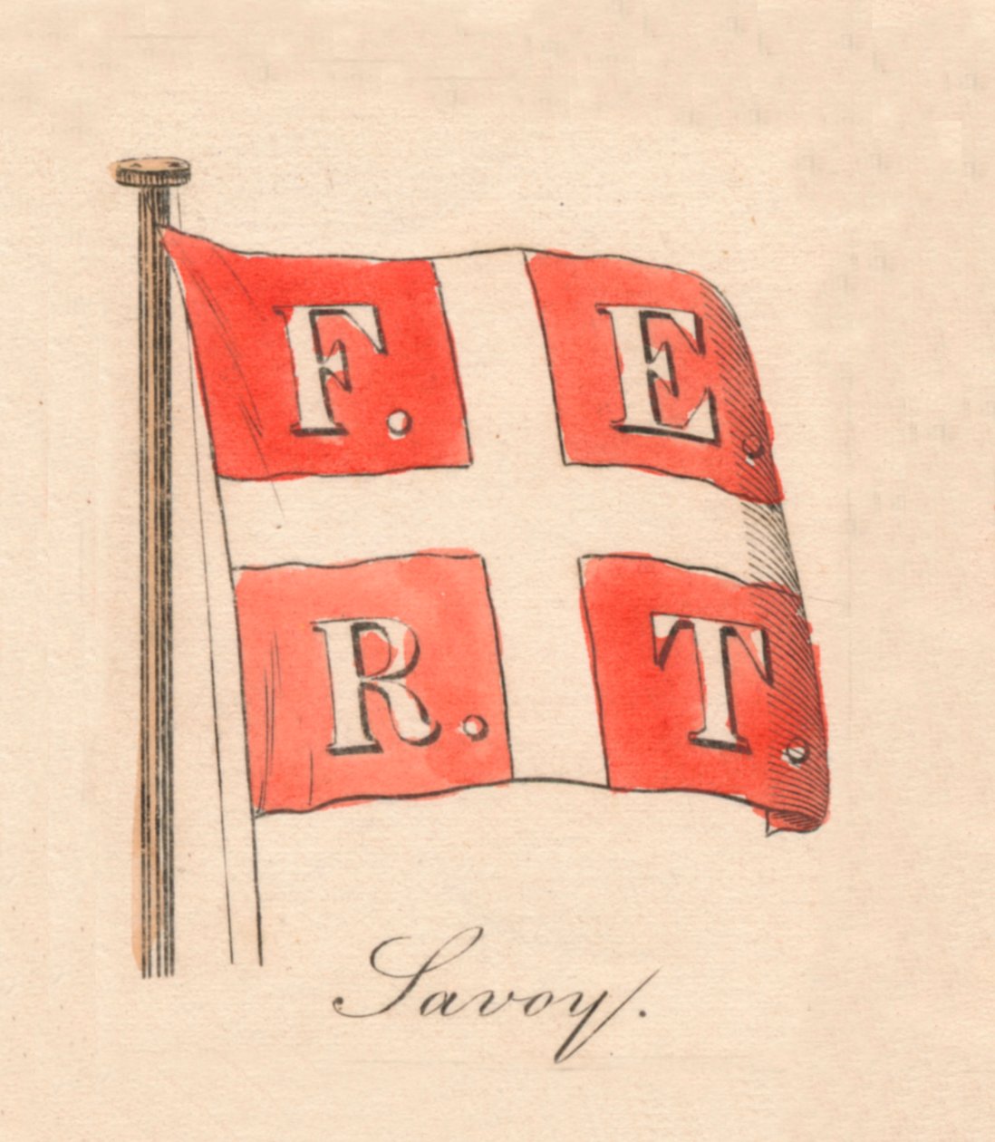 सावॉय, 1838 द्वारा अज्ञात