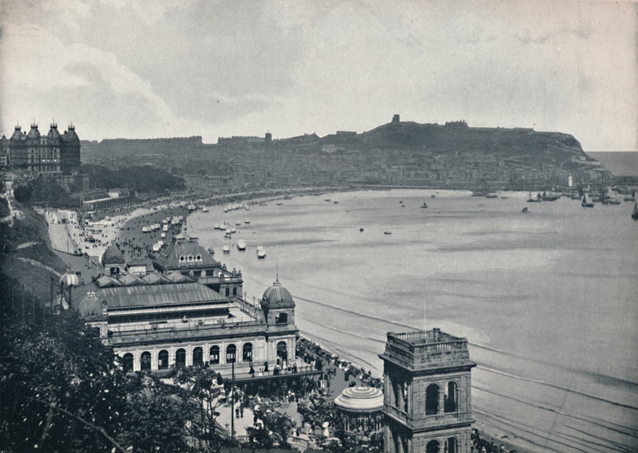 स्कारबोरो - दक्षिण खाड़ी का सामान्य दृश्य, 1895 द्वारा अज्ञात