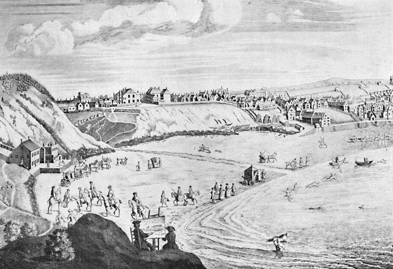 1735 में स्कारबोरो सैंड्स, c1735, 1904 द्वारा अज्ञात