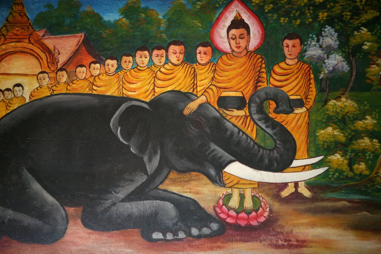 बुद्ध वियनतियाने लाओस के जीवन का दृश्य द्वारा अज्ञात