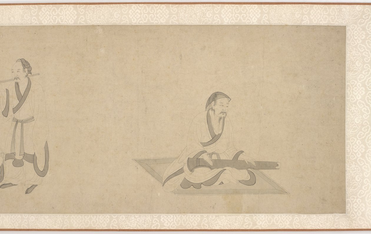 ताओ युआनमिंग के जीवन के दृश्य भाग 2, मिंग राजवंश, 1368-1644। द्वारा अज्ञात