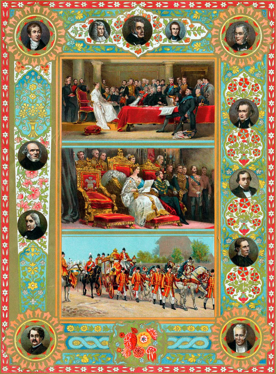 रानी विक्टोरिया के शासनकाल के दृश्य, 1887 द्वारा अज्ञात