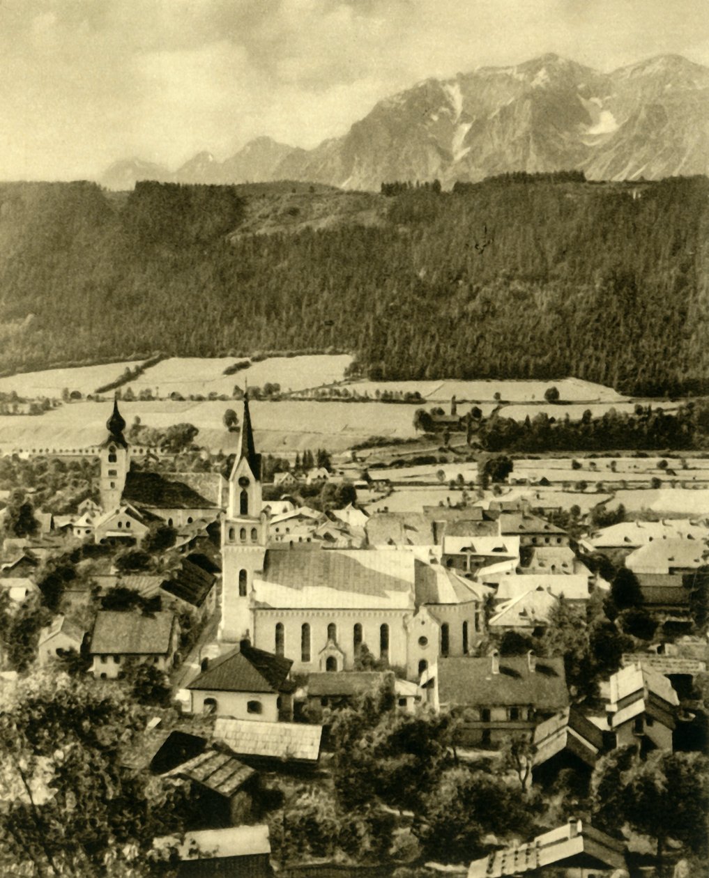 श्लाडलिंग, स्टायरिया, ऑस्ट्रिया, c1935। द्वारा अज्ञात