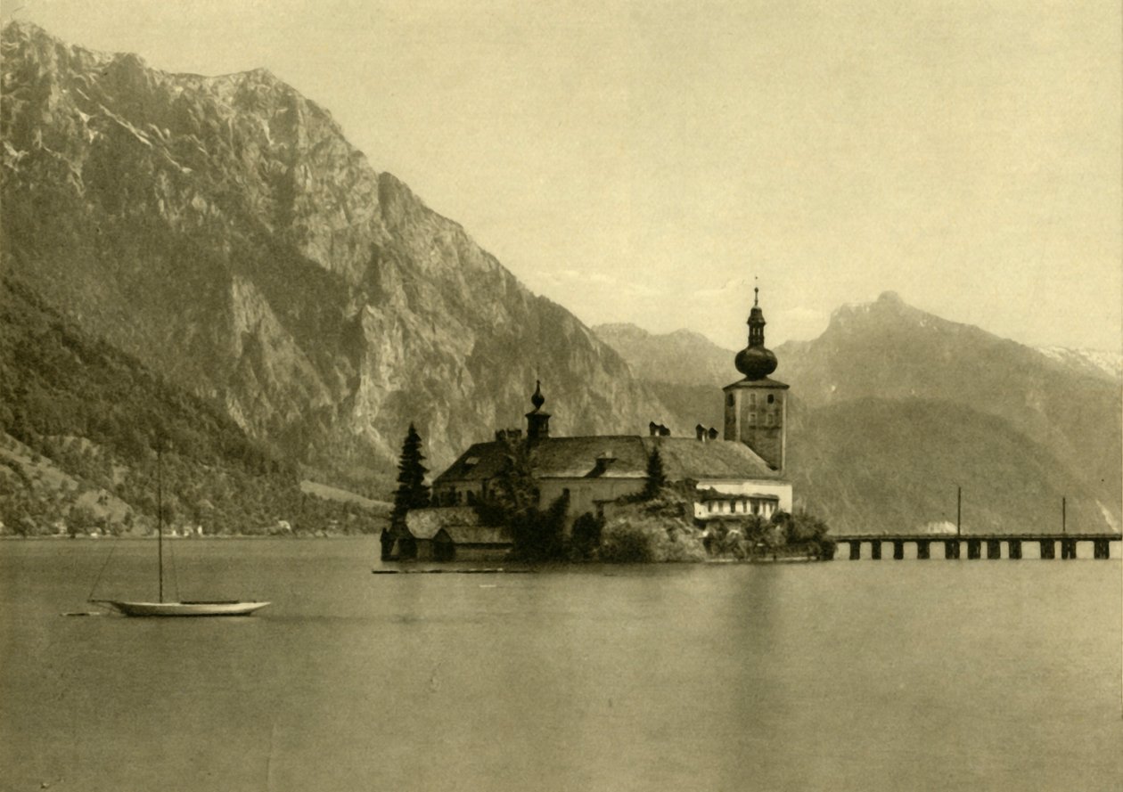 कैसल ऑर्ट, ट्रुन्सी, ऊपरी ऑस्ट्रिया, c1935। द्वारा अज्ञात