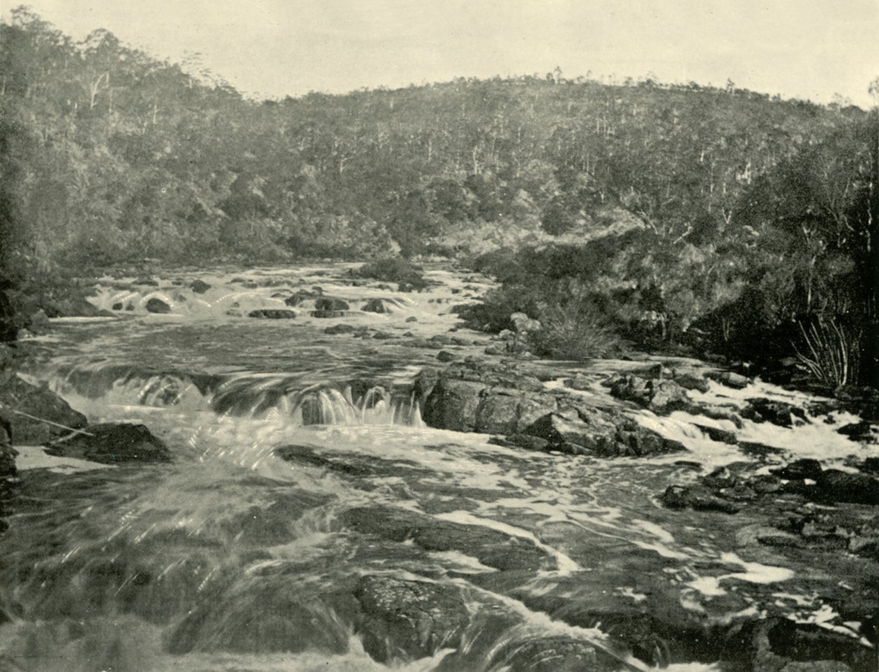 दूसरा बेसिन, साउथ ईस्क नदी, 1901। द्वारा अज्ञात