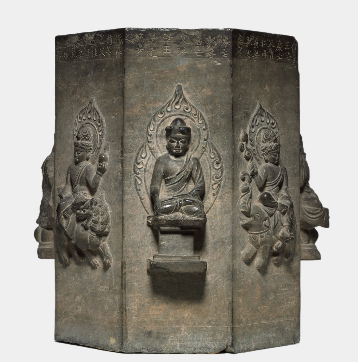 एक धरनी स्तंभ की धारा, तांग राजवंश 618-907। द्वारा अज्ञात
