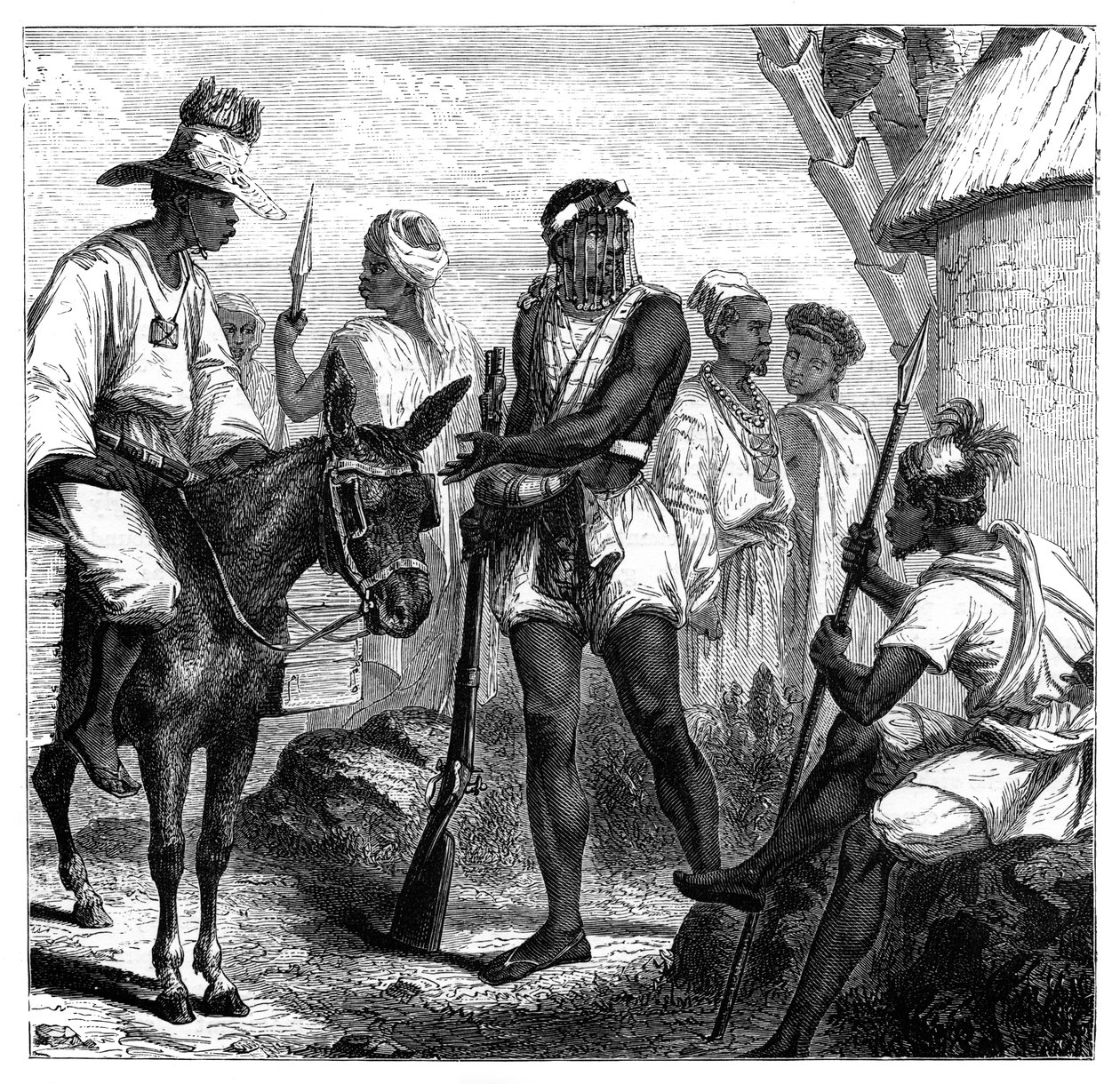 सेनेगल के लोग, c1890 द्वारा अज्ञात
