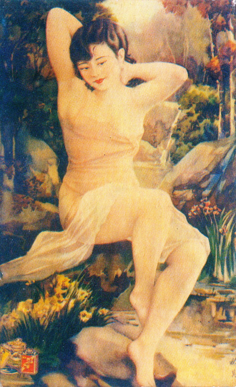 शंघाई विज्ञापन पोस्टर, c1930s द्वारा अज्ञात