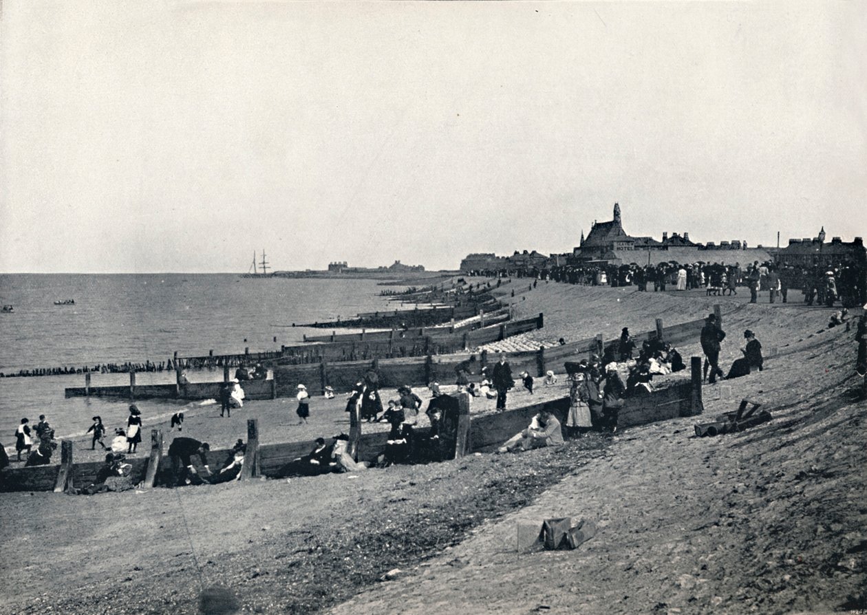 शेर्नेस - द प्रोमेनेड और बीच, 1895 द्वारा अज्ञात