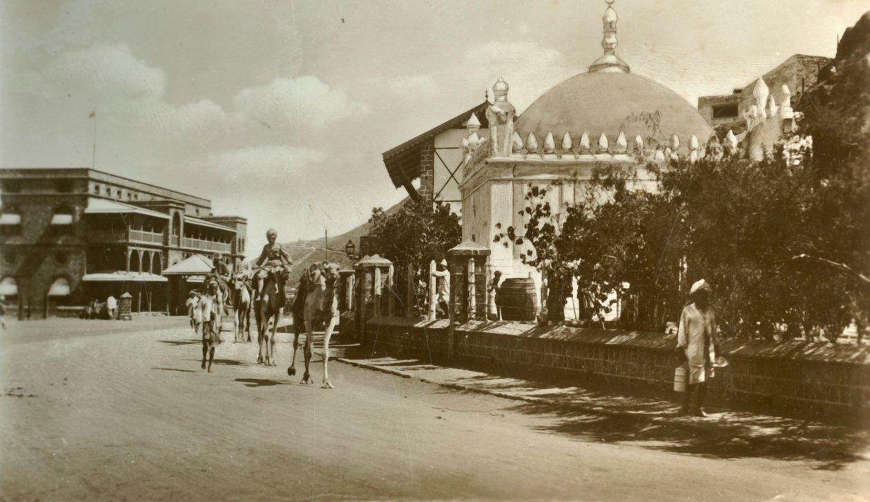 शेख सईद मकबरा, अदन, c1918-c1939। द्वारा अज्ञात