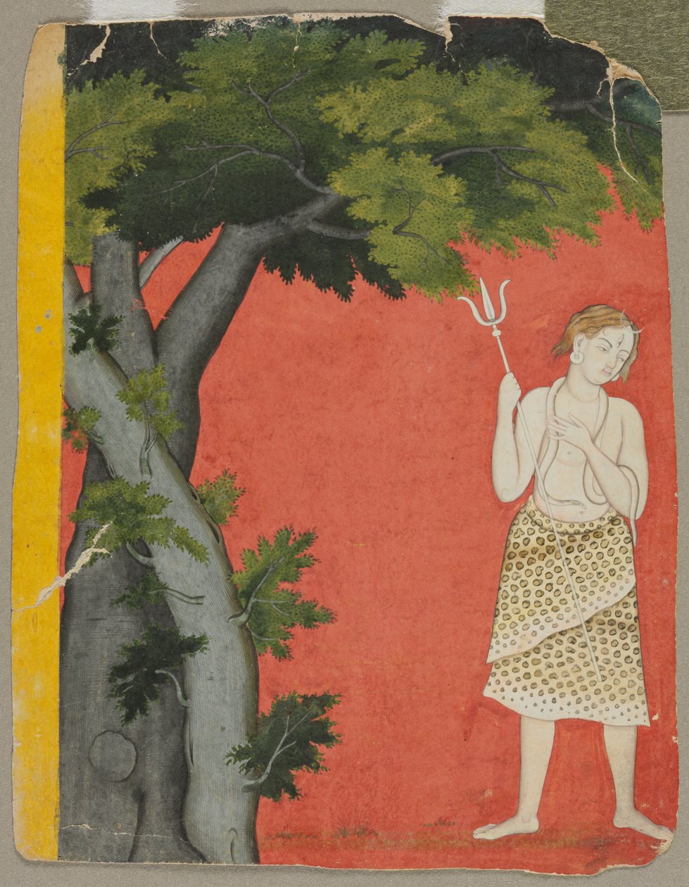 शिव अंडर ट्रीज़, सी। 1780। द्वारा अज्ञात