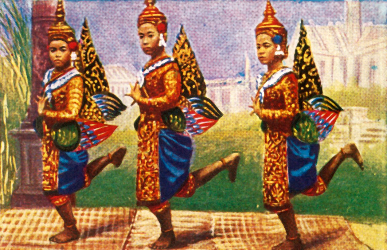 सियामी नर्तक, c1928 द्वारा अज्ञात