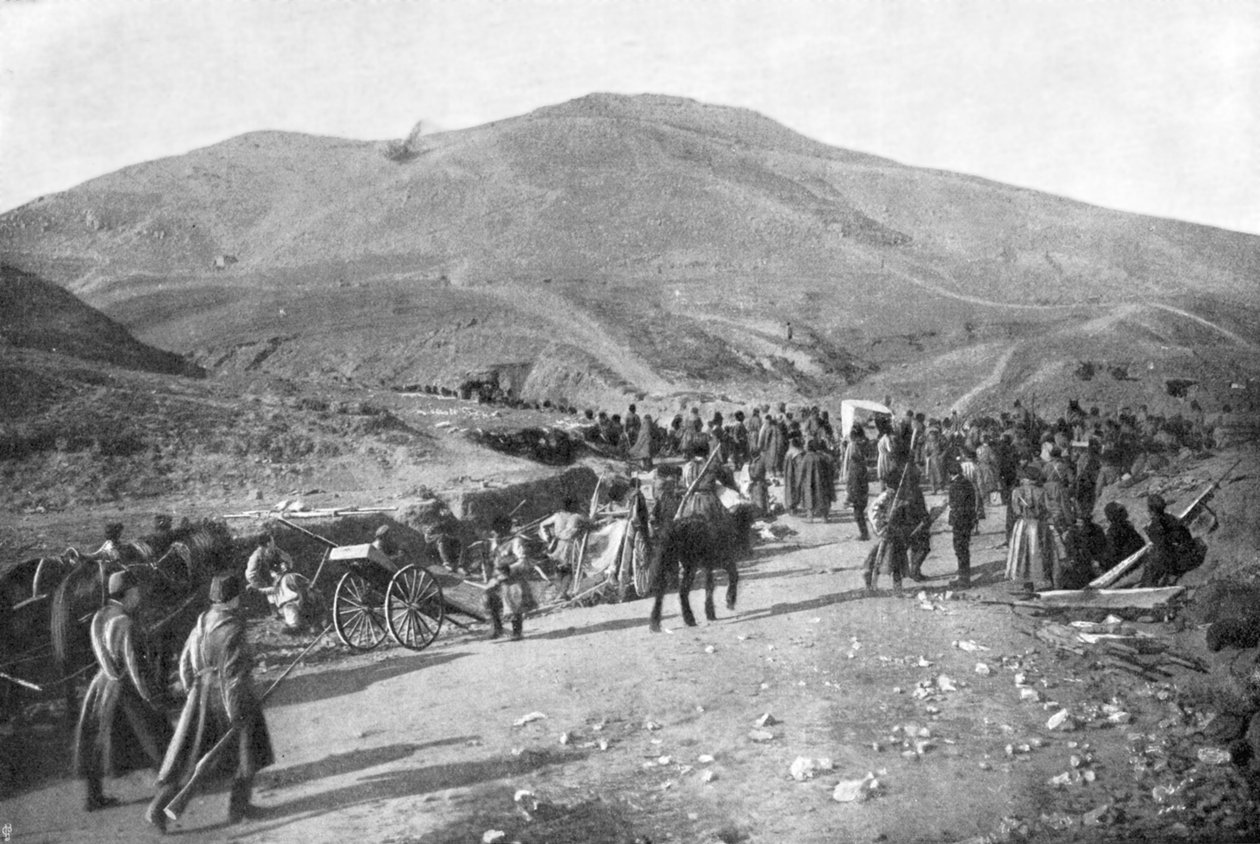 साइबेरियाई रिजर्व ने पद संभाला, रुसो-जापानी युद्ध, 1904-5 द्वारा अज्ञात