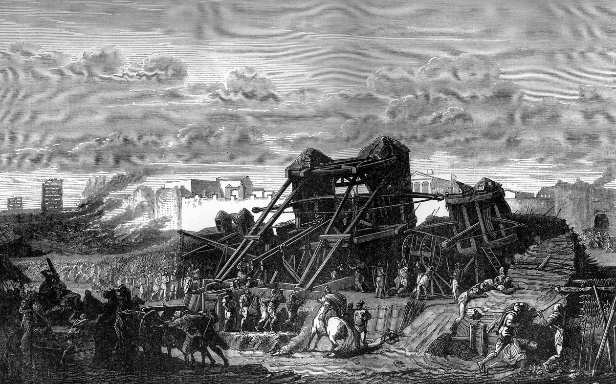 जूलियस सीज़र द्वारा मार्सिले की घेराबंदी, 1882-1884 द्वारा अज्ञात