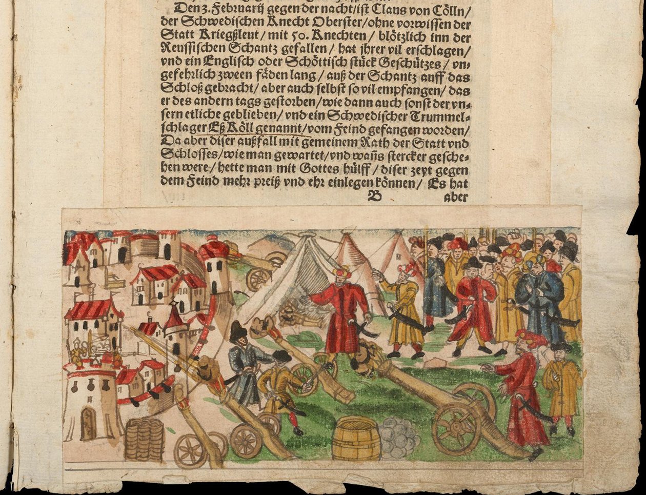 1578 में रूसियों द्वारा रेवले की घेराबंदी। समाचार के जोहान जैकब विक्स संग्रह से ... द्वारा अज्ञात