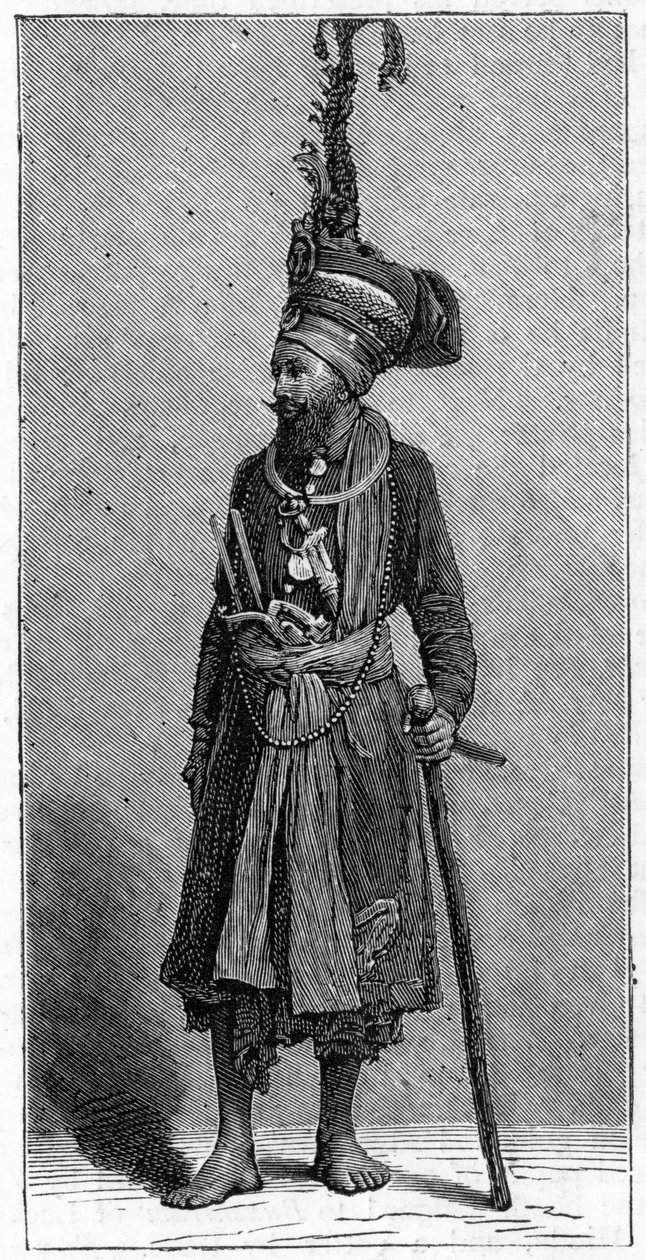 सिख प्रमुख, 1886 द्वारा अज्ञात