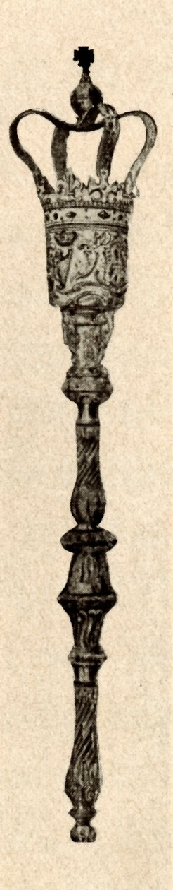 C1640-1770, 1937 के वर्जीनिया हाउस ऑफ बर्गेसेस में सिल्वर गदा का इस्तेमाल किया गया। द्वारा अज्ञात