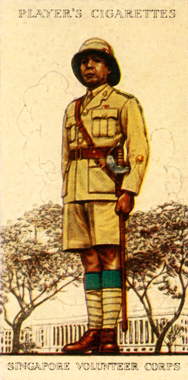 सिंगापुर स्वयंसेवक कोर, 1936। द्वारा अज्ञात