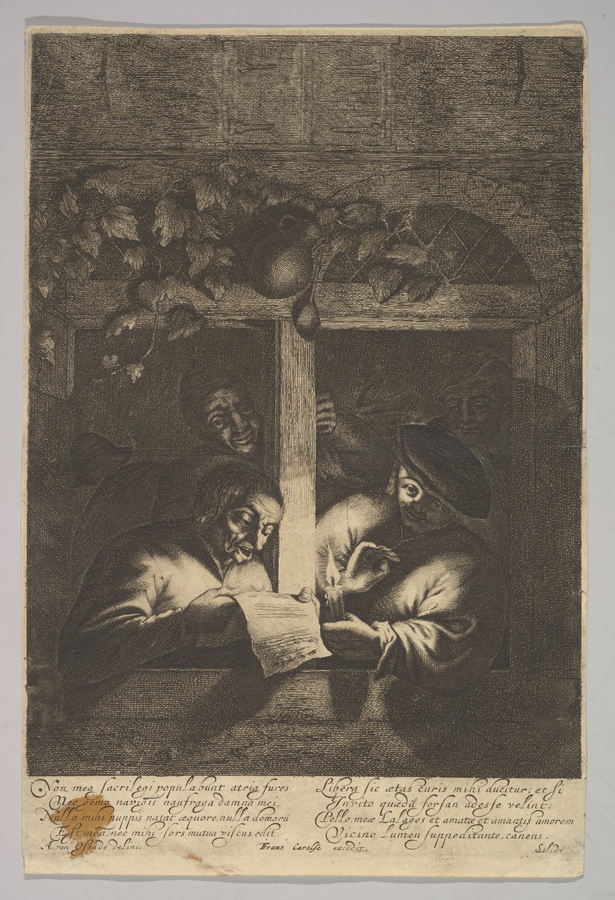 विंडो पर गायक, 1610-85 द्वारा अज्ञात