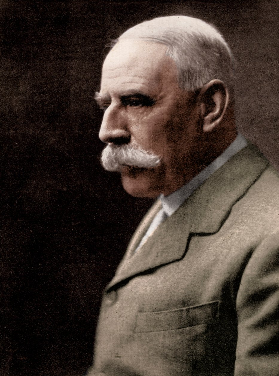सर एडवर्ड एल्गर, 1857-1934, 20 वीं शताब्दी की शुरुआत में अंग्रेजी संगीतकार। द्वारा अज्ञात