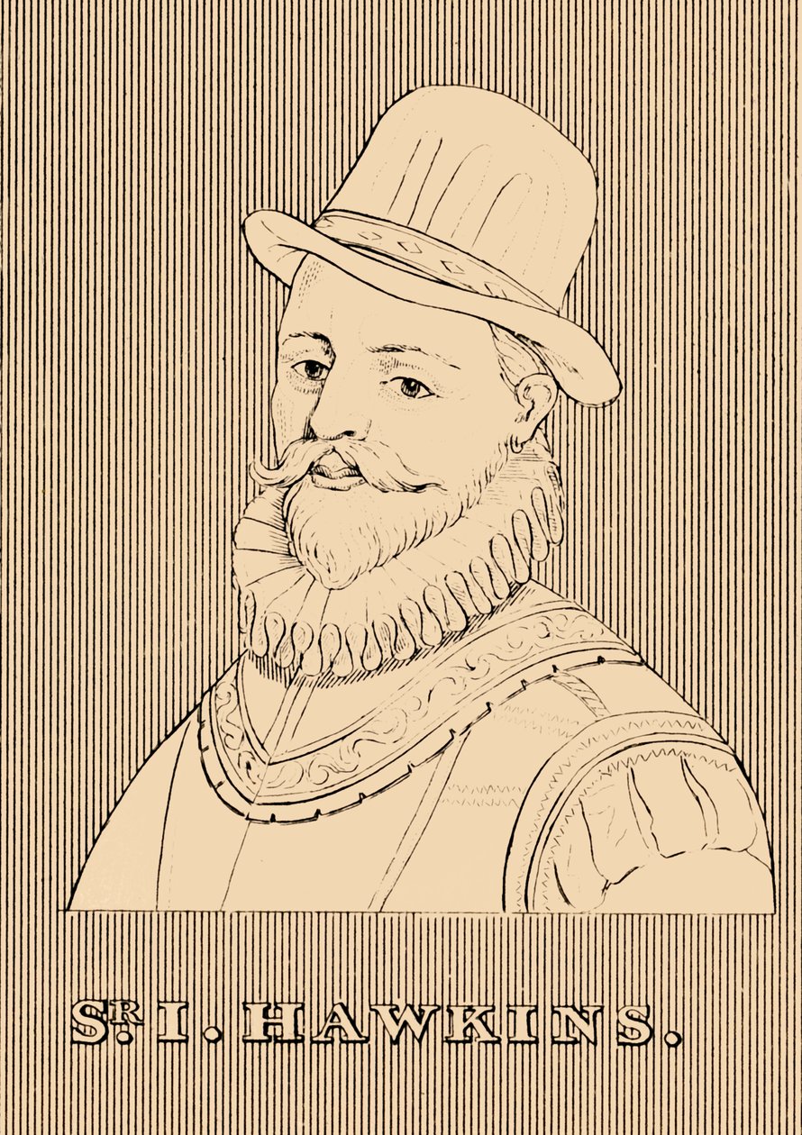 सर आई। हॉकिन्स, 1532-1595, 1830। द्वारा अज्ञात