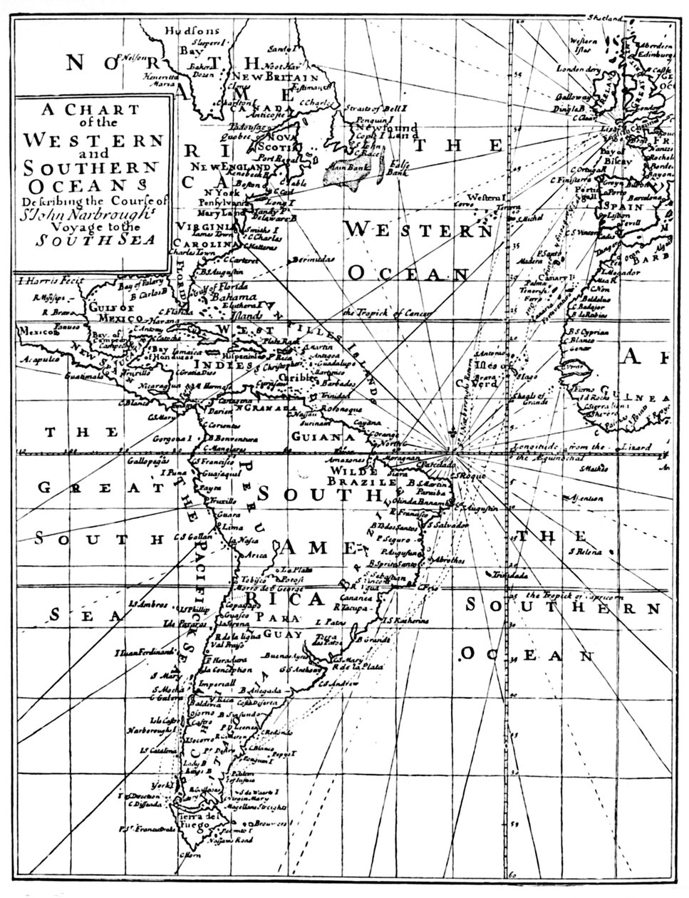 सर जॉन नार्ब्रोज़ वॉयेज, सी 1670, 1903। द्वारा अज्ञात