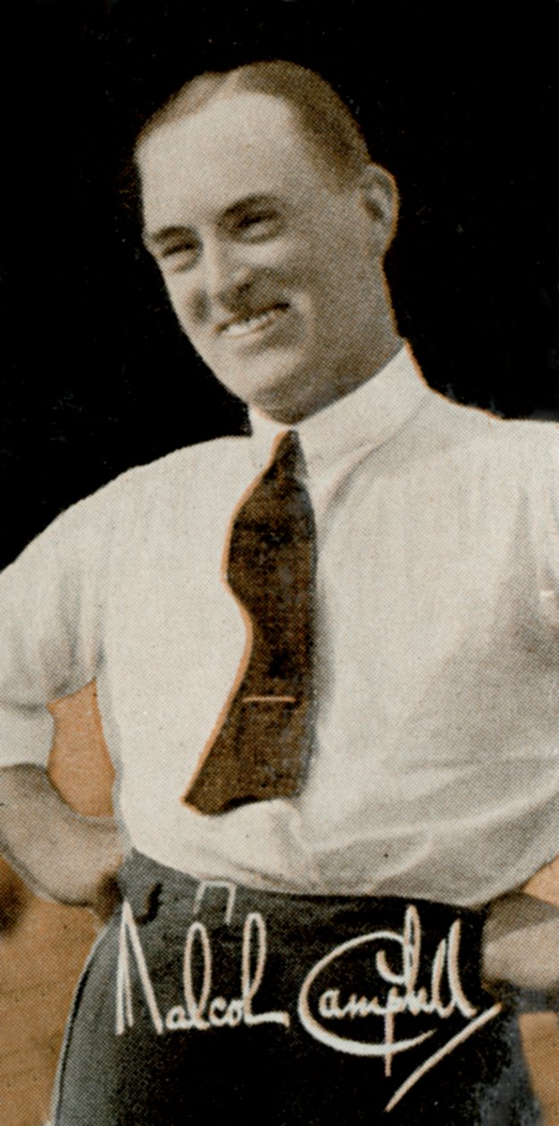 सर मैल्कम कैंपबेल 1885-1948, अंग्रेजी रेसिंग मोटरकार और मोटरिंग पत्रकार, 1935 द्वारा अज्ञात