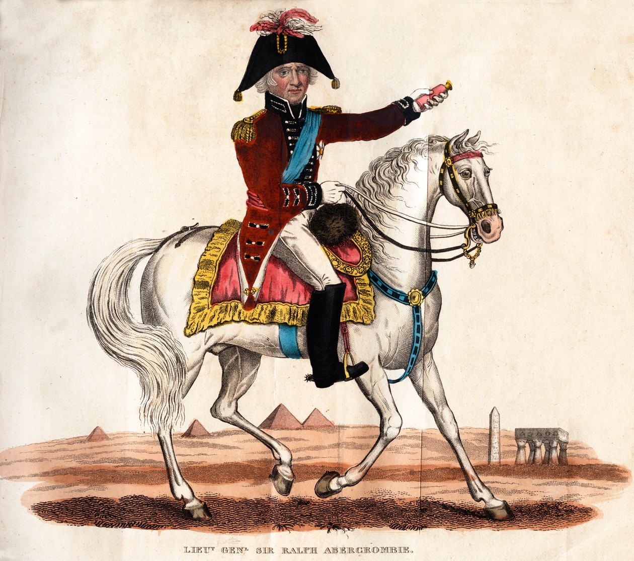 सर राल्फ एबरक्रॉम्बी 1734-1801, ब्रिटिश लेफ्टिनेंट-जनरल, 1816 द्वारा अज्ञात