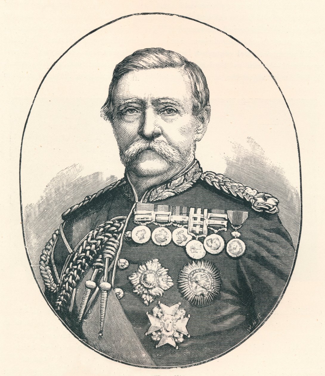 सर रॉबर्ट नेपियर 1791-1876, 1896 के मैगडाला के लॉर्ड नेपियर द्वारा अज्ञात