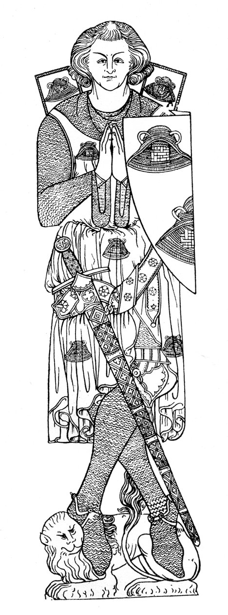 सर रॉबर्ट डे सेप्टवंस, c1306, 1924 द्वारा अज्ञात
