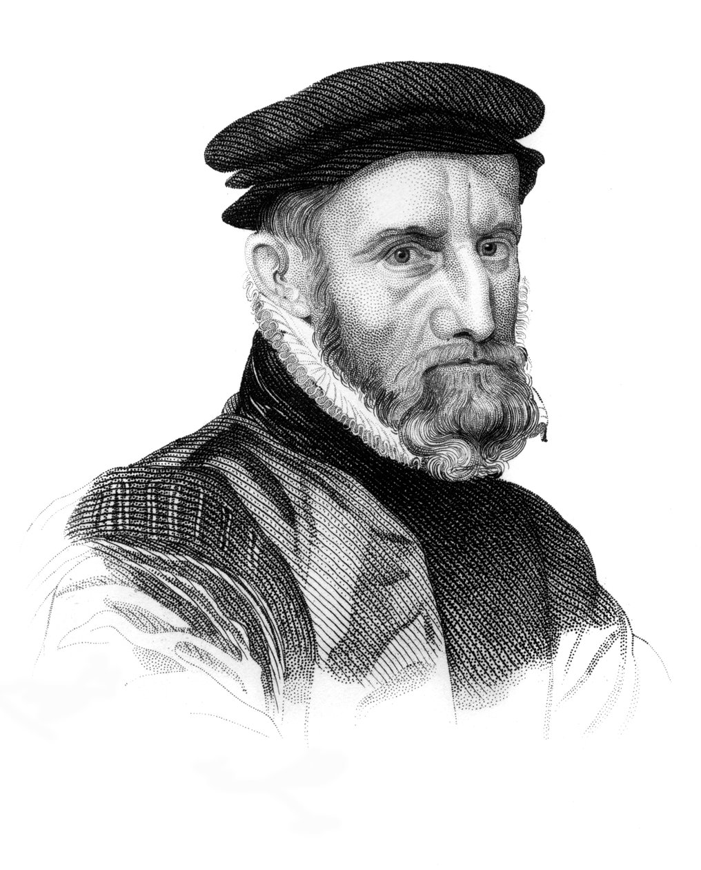 सर थॉमस ग्रेशम, अंग्रेजी व्यापारी और फाइनेंसर, 1823 द्वारा अज्ञात