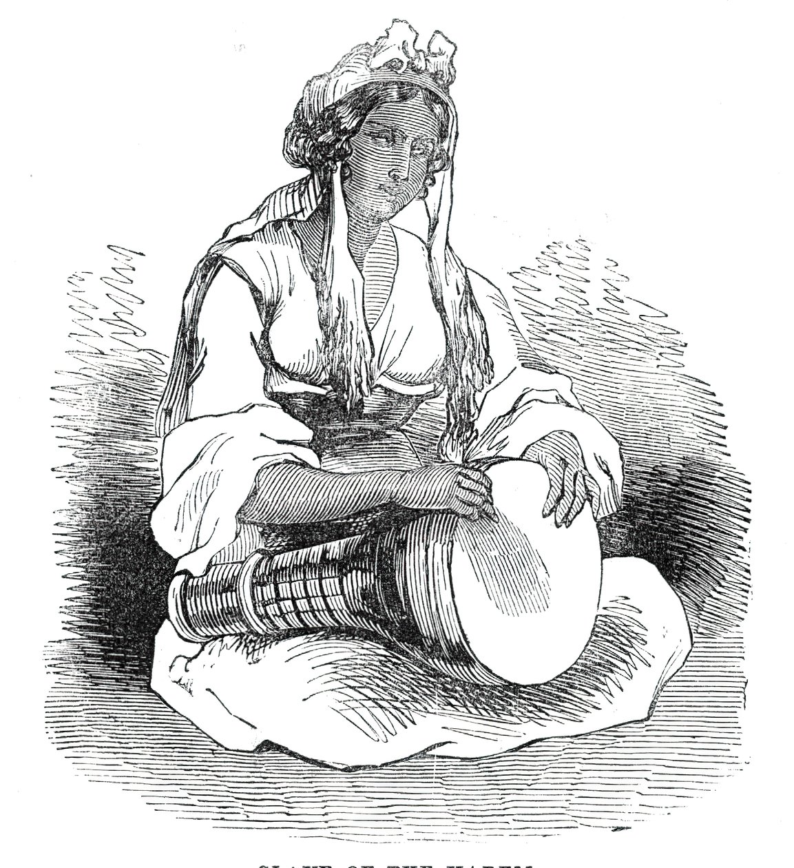 हरम का गुलाम, 1844। द्वारा अज्ञात